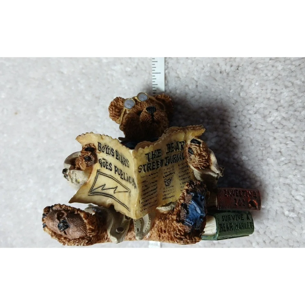 Boyds Bear Dean Newbearger III...Bears & Bulls Figurine 227715GCC-1998